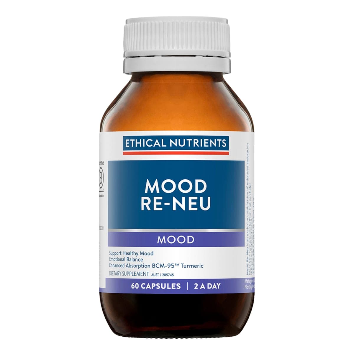 Ethical Nutrients Mood Re-Neu 60 Capsules