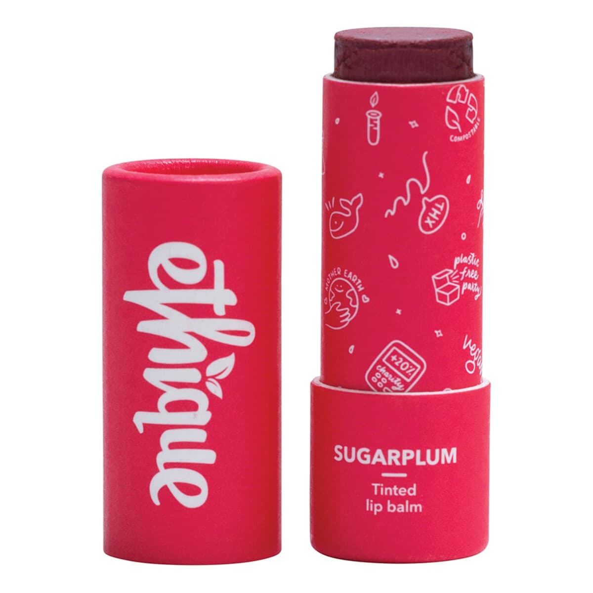 Ethique Lip Balm Sugarplum Tinted 9G