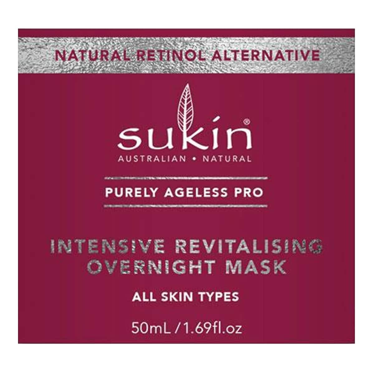 Sukin Purely Ageless Pro Intensive Revitalising Overnight Mask 50Ml