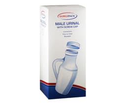 Surgipack Male Urinal With Lid 1 Litre