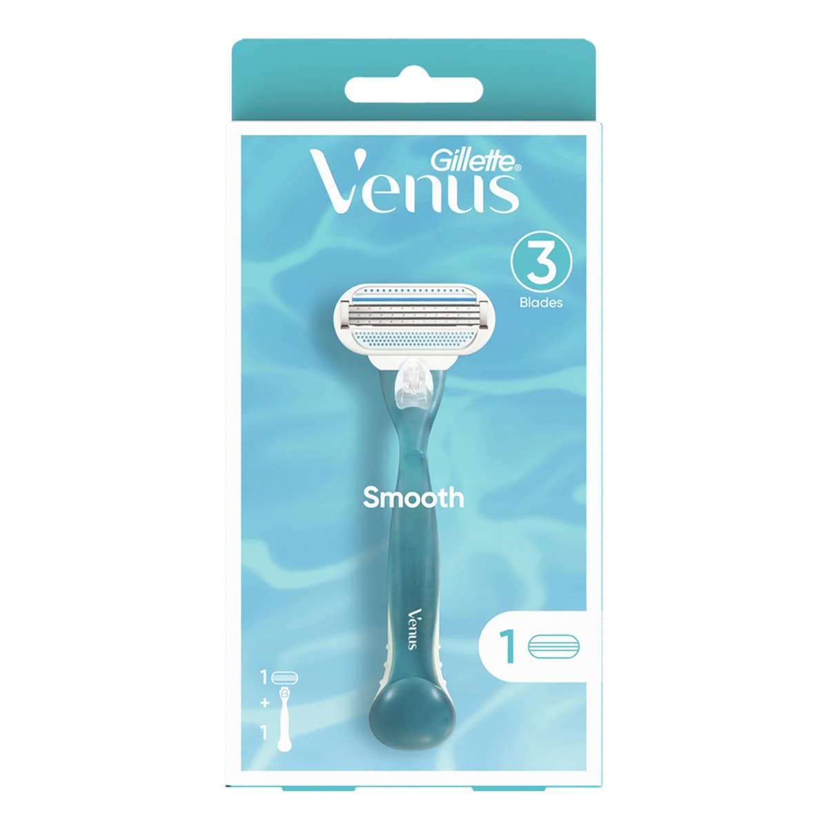 Gillette Venus Smooth Razor + 1 Refill