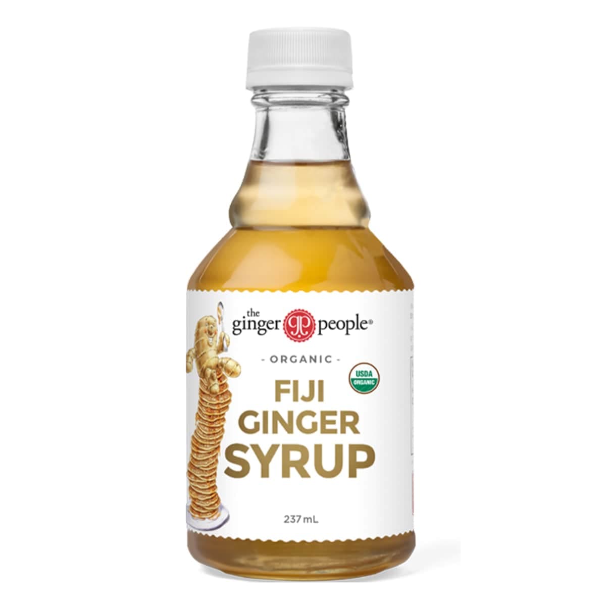 The Ginger People Organic Fiji Ginger Syrup 237Ml