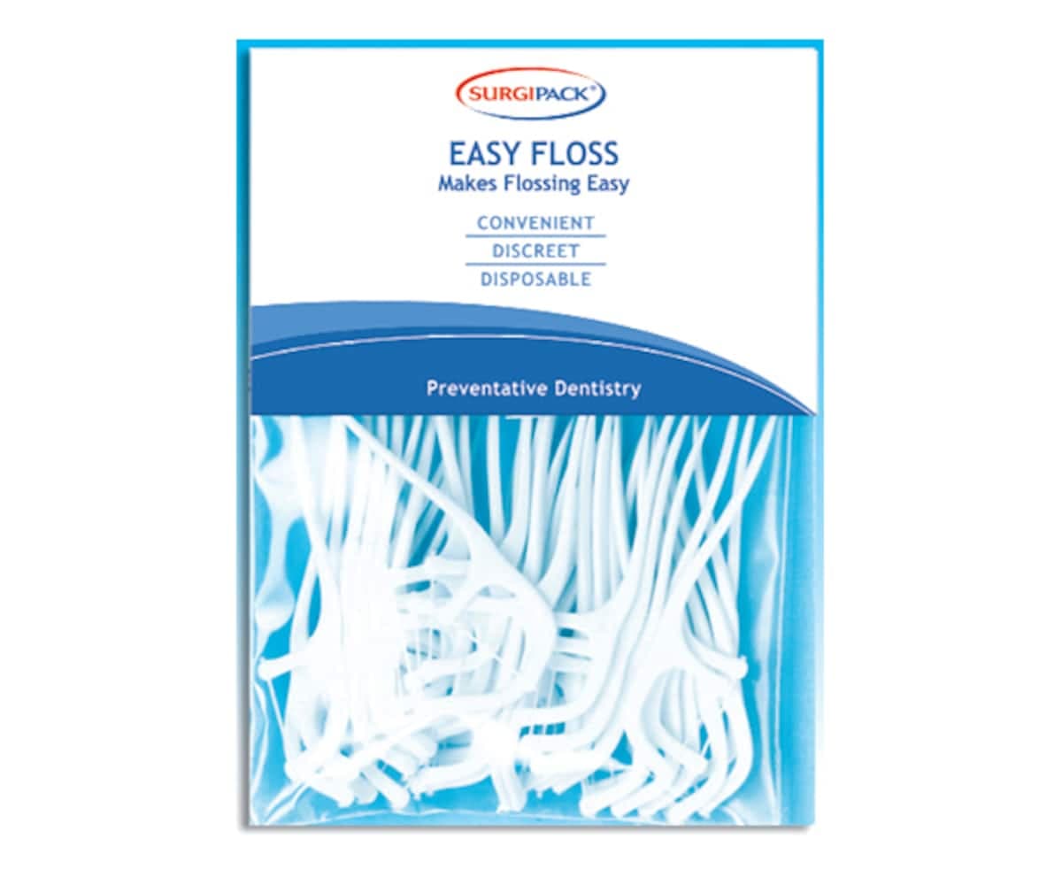 Surgipack Disposable Easy Floss Picks 50 Pack