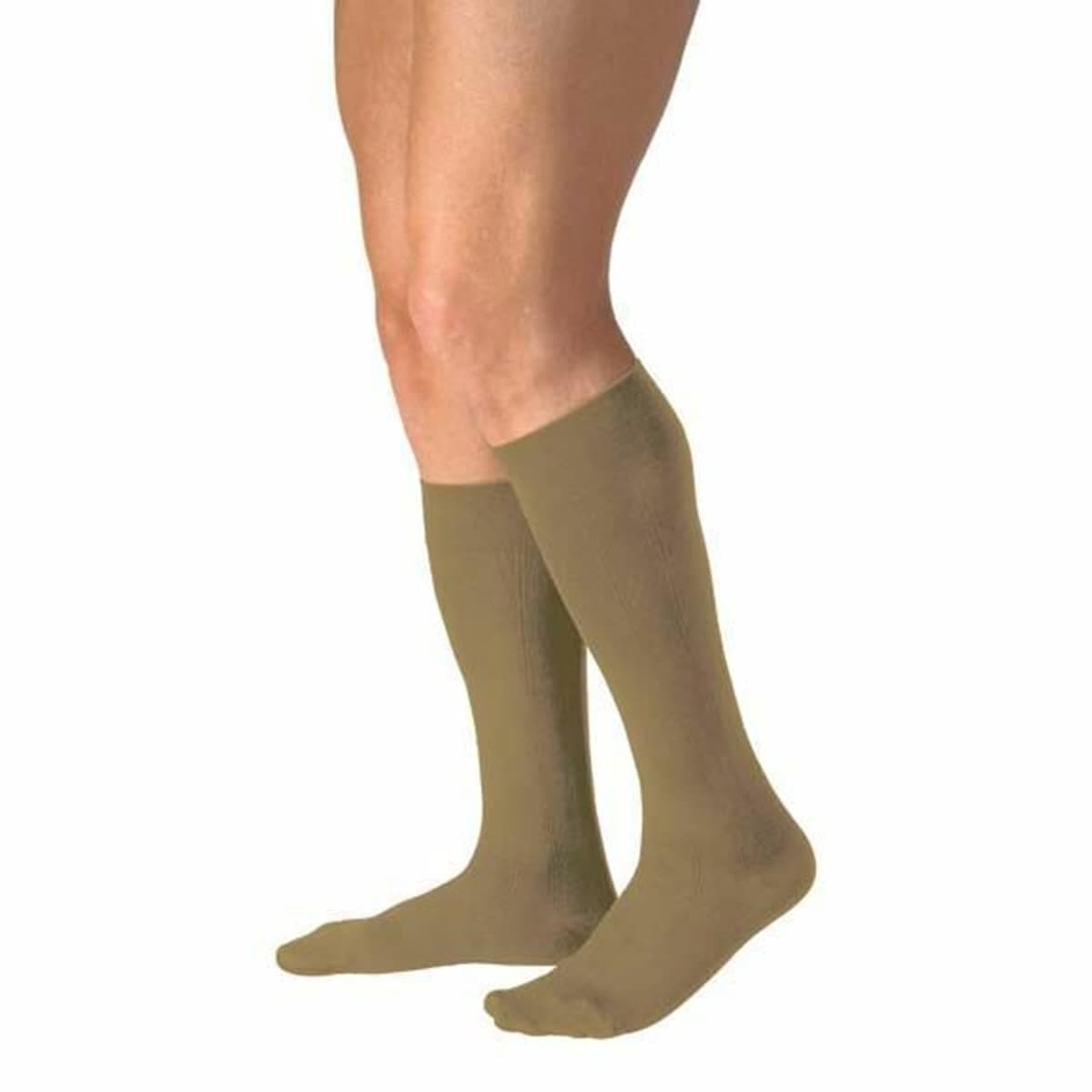 Thumbnail Jobst For Men Casual Compression Socks 20-30 Mmhg Khaki Xl