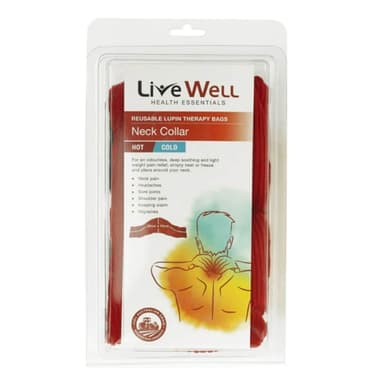 Live Well Neck Collar Hot/Cold Bag