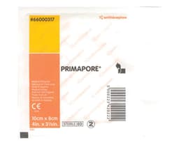 Primapore Flexible Fabric Dressing 10Cm X 8Cm Single By Smith & Nephew