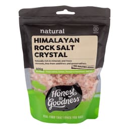 Honest To Goodness Himalayan Rock Salt Crystals 600G