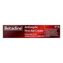 Betadine Antiseptic First Aid Cream 20G