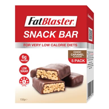 Naturopathica Fatblaster Snack Bar Choc Caramel 5 X 30G