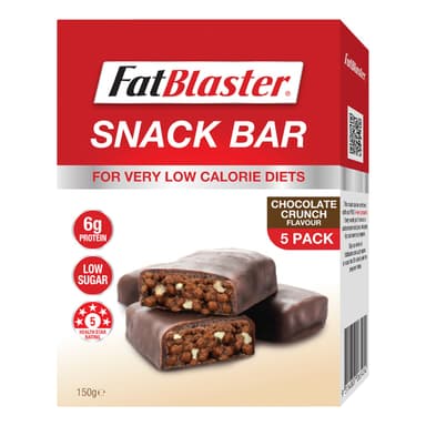 Naturopathica Fatblaster Snack Bar Chocolate Crunch 5 X 30G