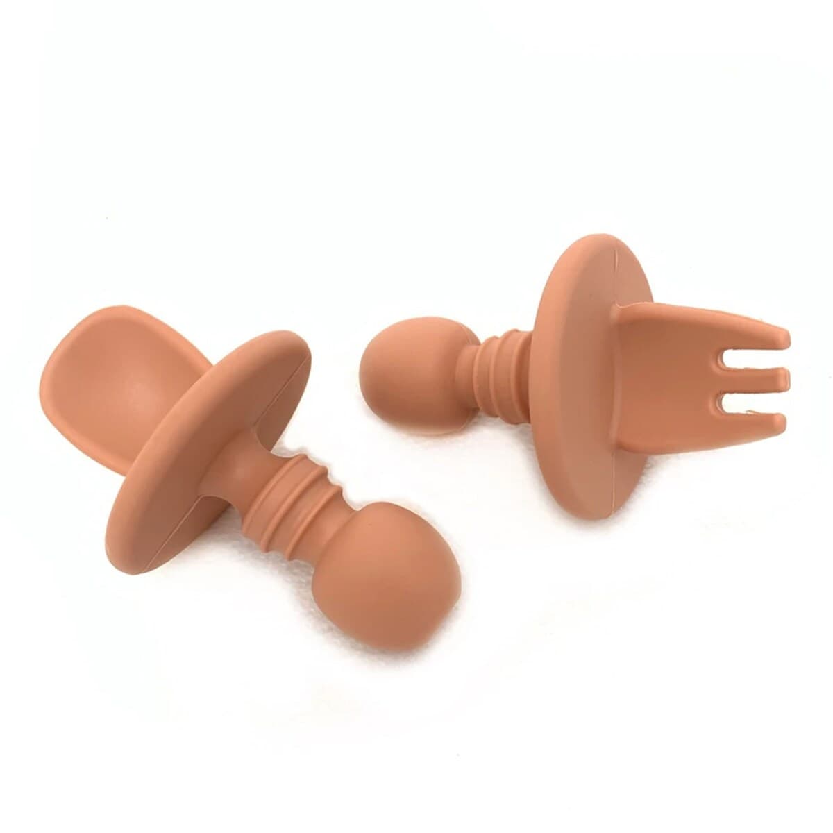 Thumbnail Little Mashies Silicone Distractor Cutlery Blush Pink