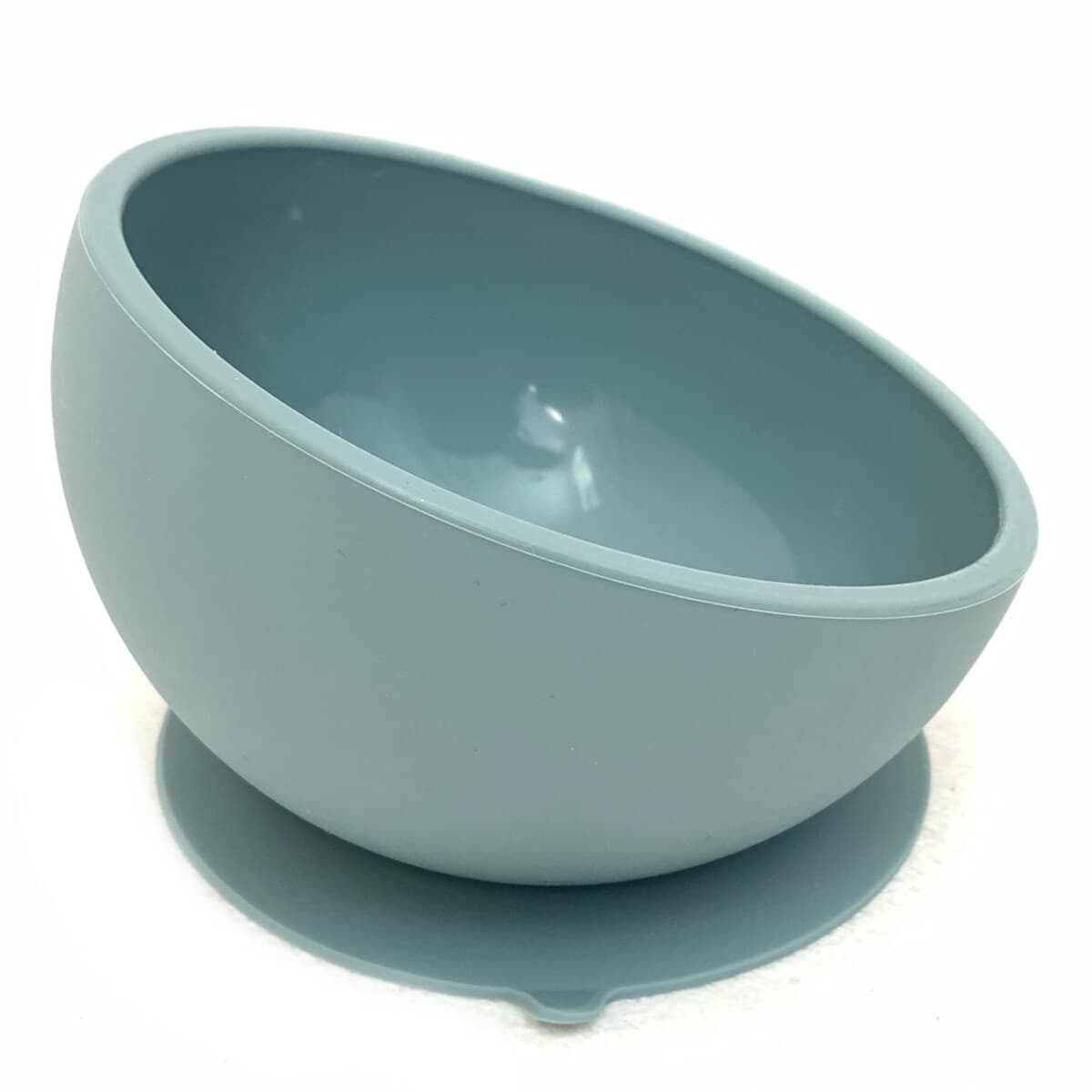 Thumbnail Little Mashies Silicone Sucky Bowl Dusty Blue