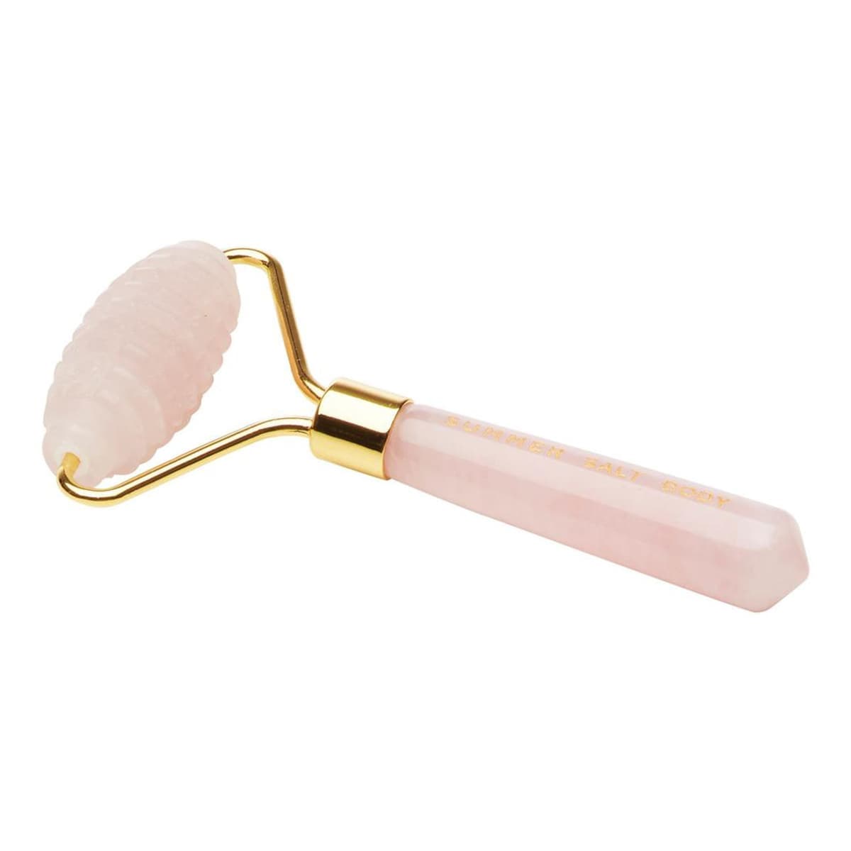 Summer Salt Body Spiky Crystal Facial Roller Rose Quartz