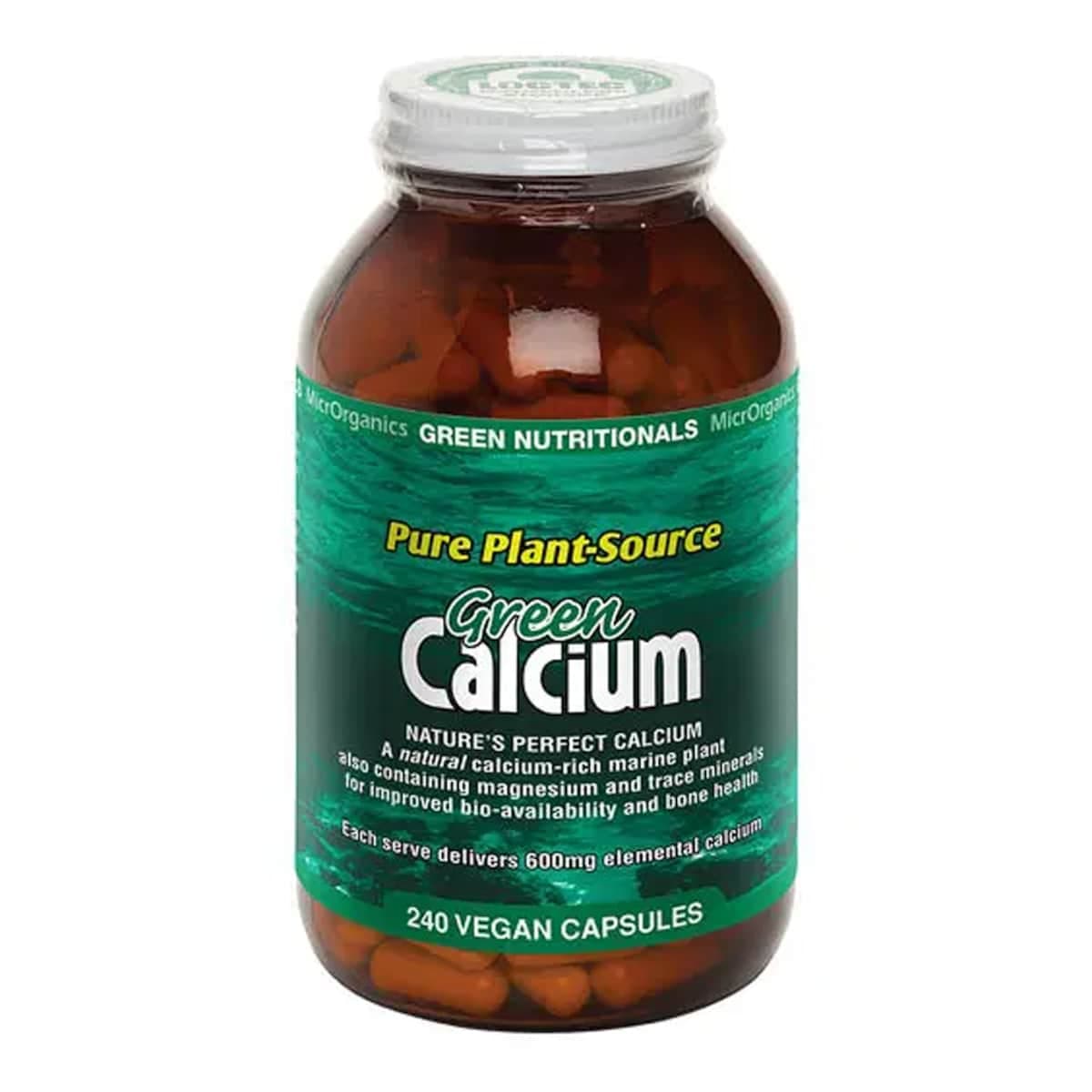 Green Nutritionals Green Calcium 240 Capsules