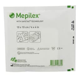 Mepilex Foam Wound Dressing 294100 10Cm X 10Cm Single