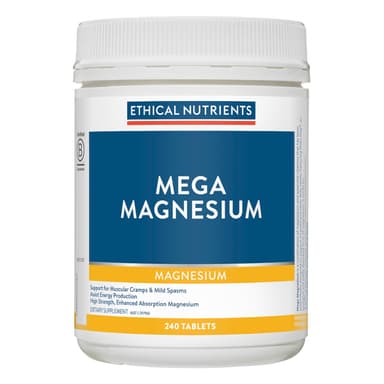 Ethical Nutrients Mega Magnesium 240 Tablets