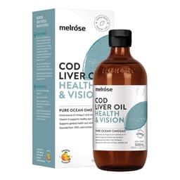 Melrose Cod Liver Oil Health & Vision 500Ml