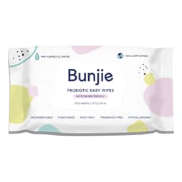 Bunjie Probiotic Baby Wipes 80 Wipes