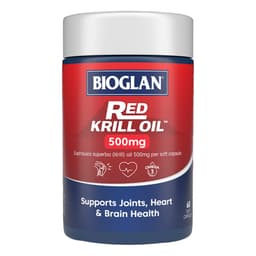 Bioglan Red Krill Oil 500Mg 60 Capsules