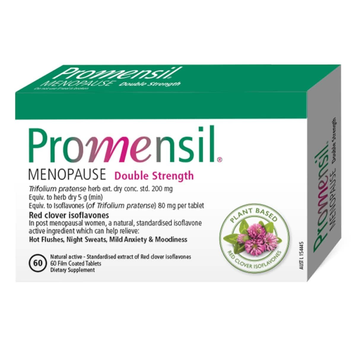 Promensil Menopause Double Strength 60 Tablets