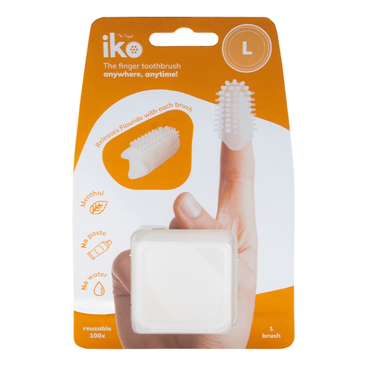 Iko Original Finger Toothbrush Size Large