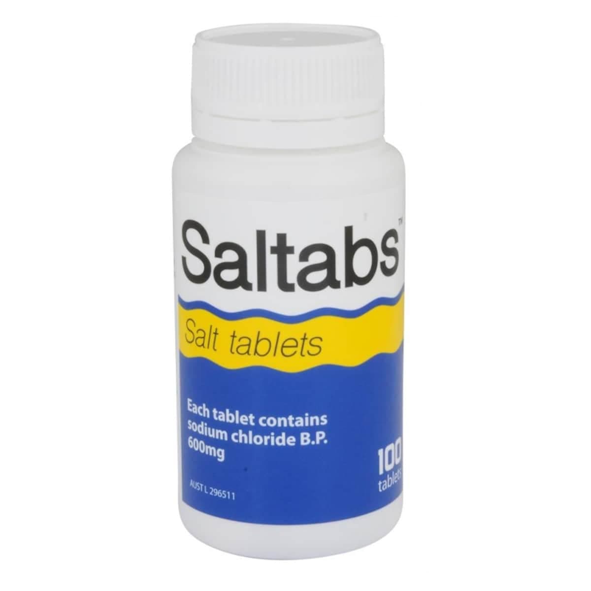 Thumbnail Saltabs Salt Tablets 600Mg 100 Tablets