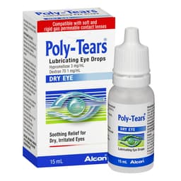 Poly Tears Eye Drops 15Ml