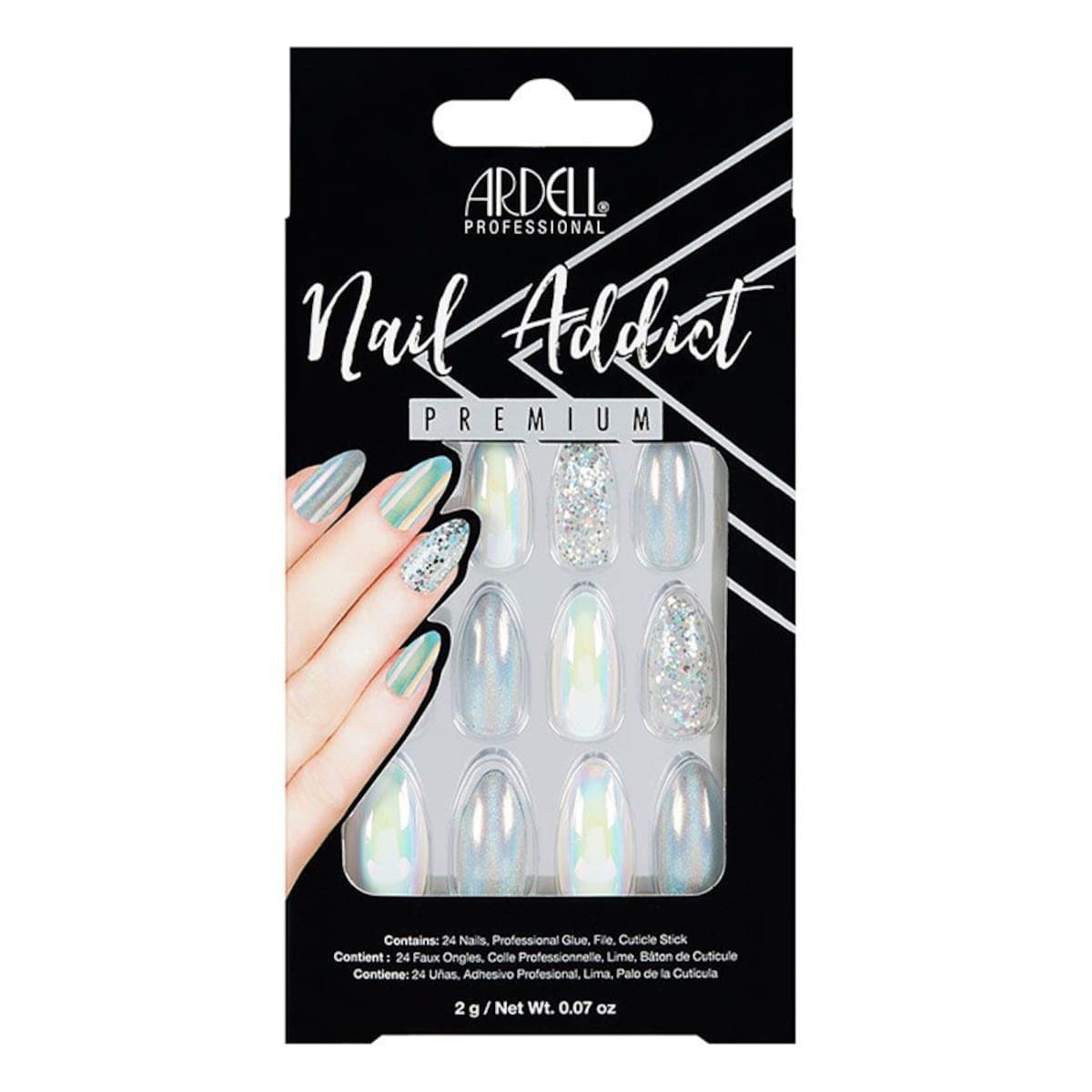 Ardell Nail Addict Premium Holographic Glitter Kit