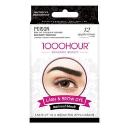 1000 Hour Eyelash & Brow Dye Kit Black