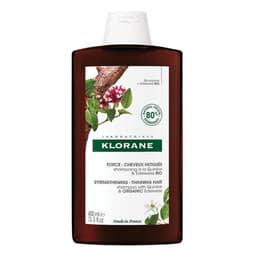 Klorane Hair Strengthening Shampoo With Quinine & Organic Edelweiss 400Ml