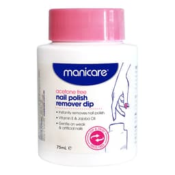 Manicare Acetone Free Nail Polish Remover Dip 75Ml