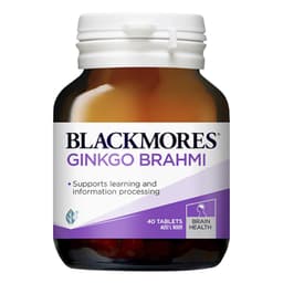 Blackmores Ginkgo Brahmi 40 Tablets