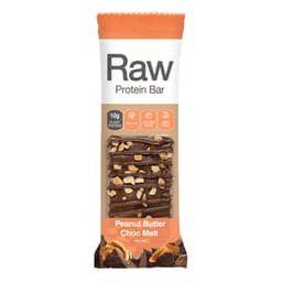 Amazonia Raw Protein Bar Peanut Butter Choc Melt 40G