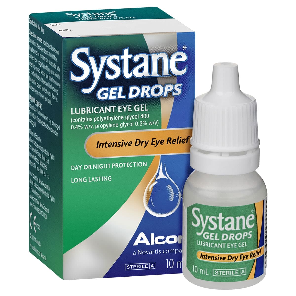 Systane Lubricant Eye Gel Intensive Dry Eye Relief 10G