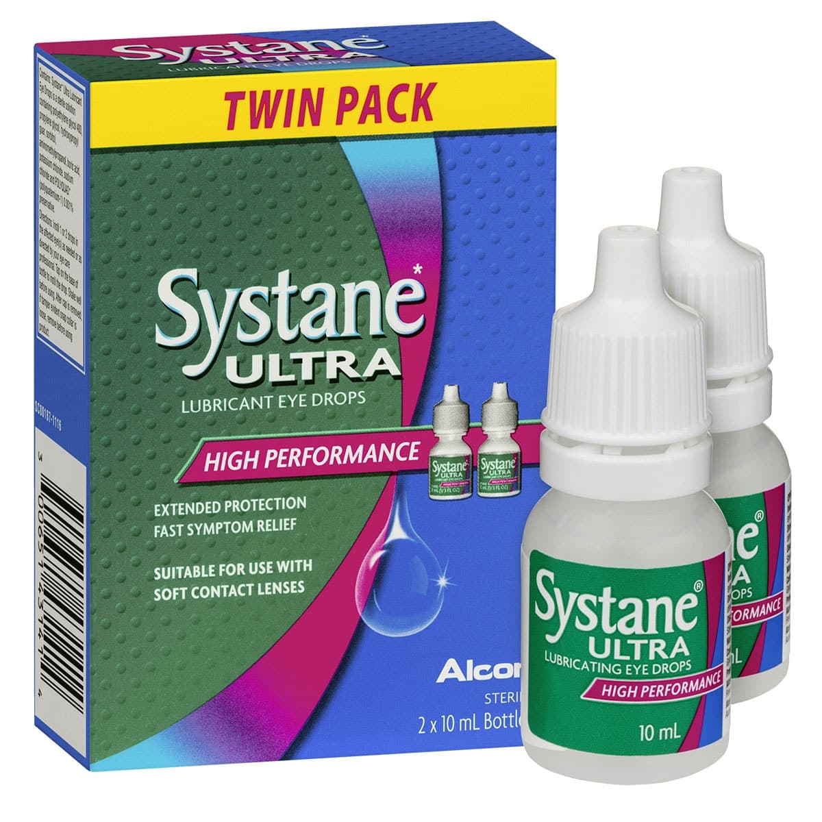 Thumbnail Systane Ultra Lubricating Eye Drops 10Ml X 2