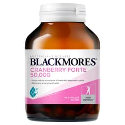 Blackmores Cranberry Forte 50000Mg 90 Capsules