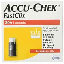 Accu-Chek Fastclix 204 Lancets