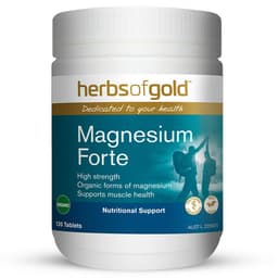 Herbs Of Gold Magnesium Forte 120 Tablets