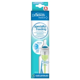 Dr Brown's Speciality Feeding System With Infant-Paced Feeding Valve + Level 1 Teat + Extra Valve 25