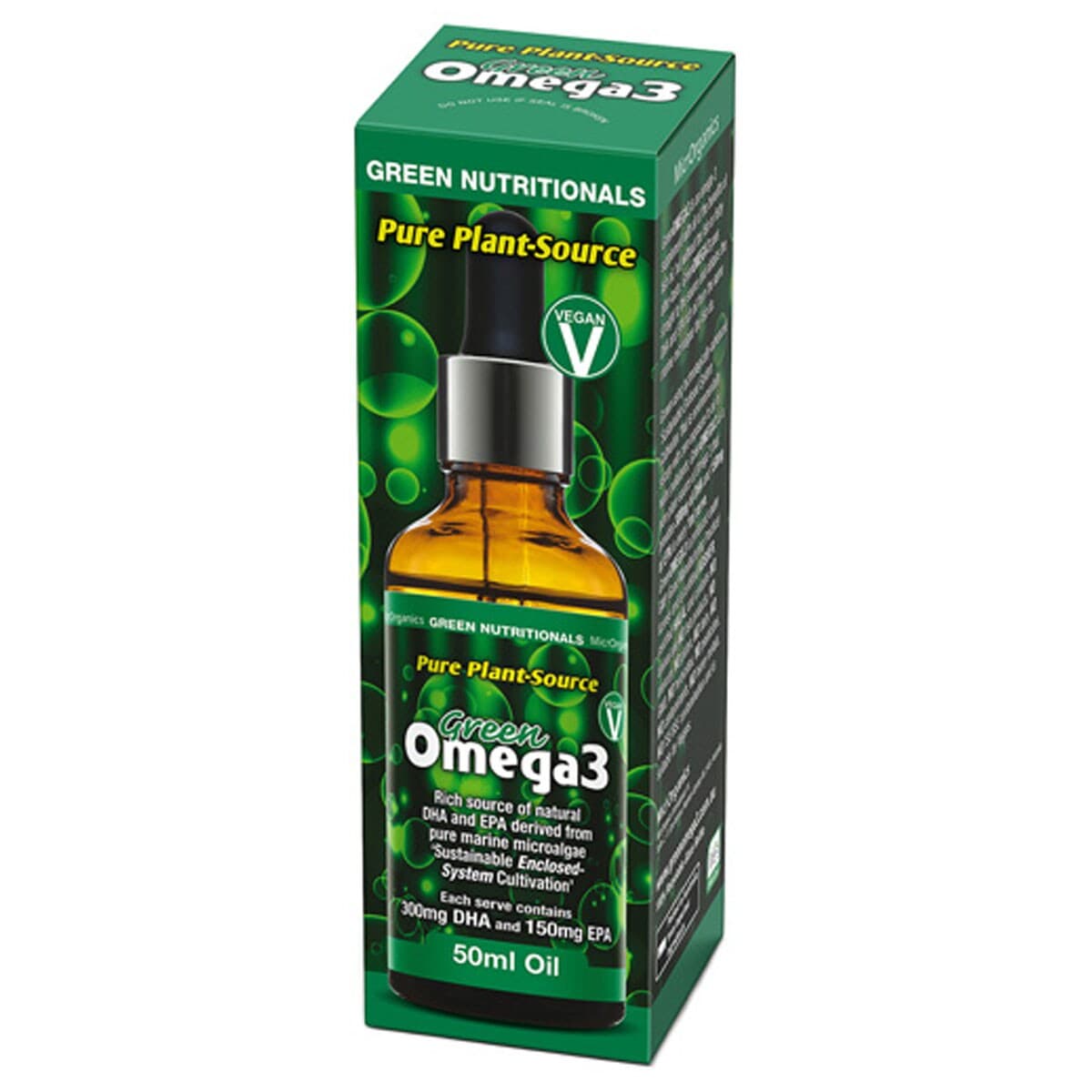 Green Nutritionals Green Omega3 Vegan Drops 50Ml