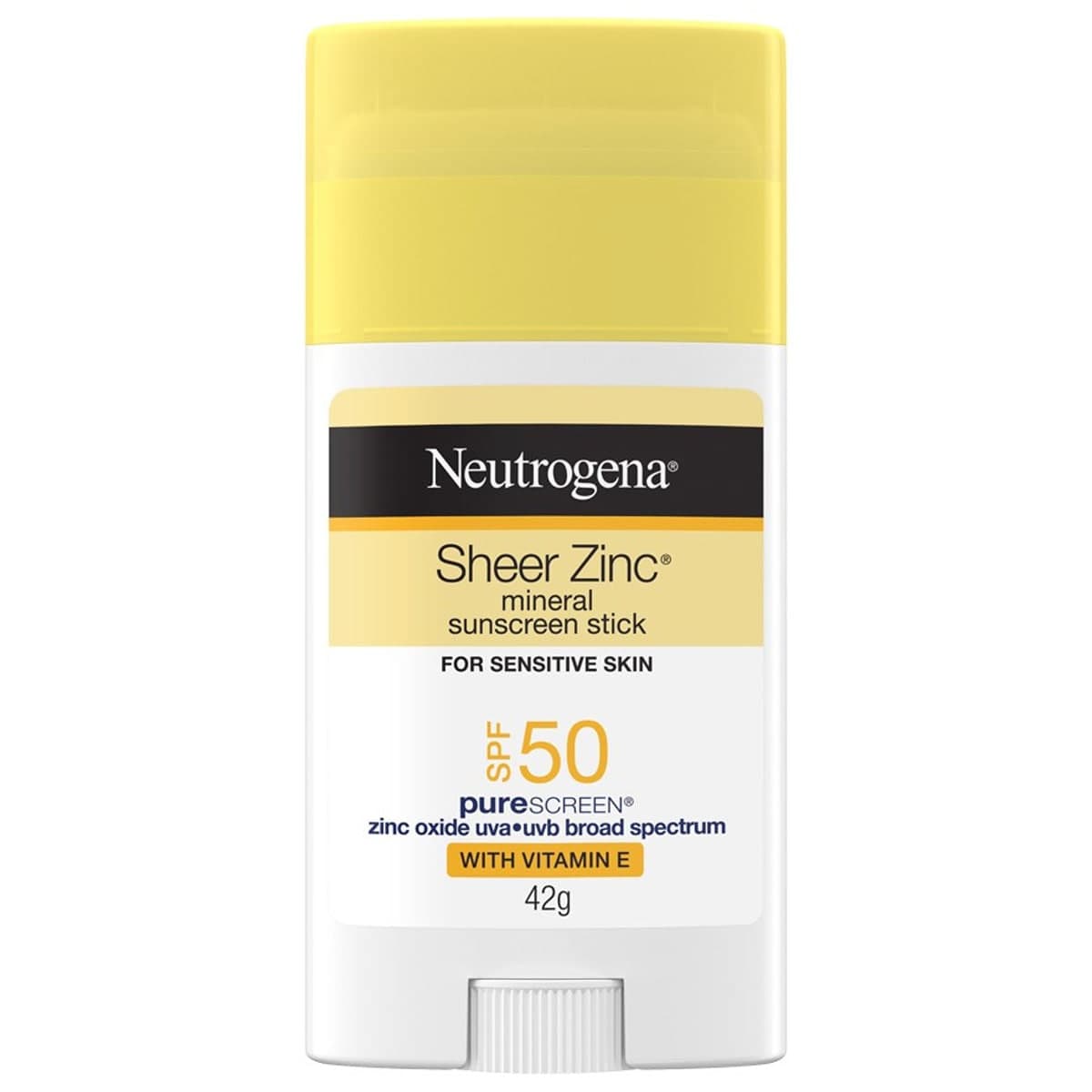 Neutrogena Sheer Zinc Mineral Sunscreen Stick Spf50 42G