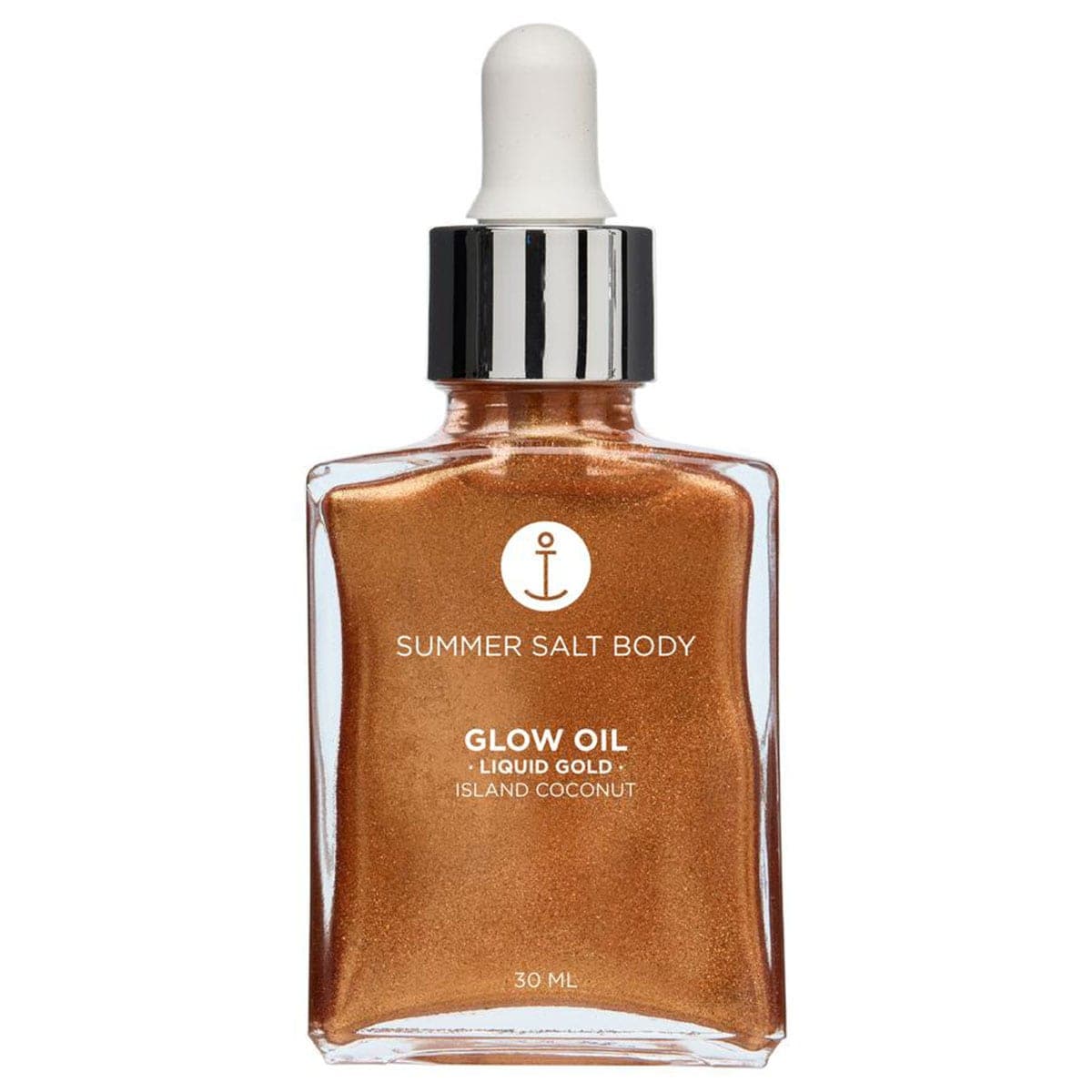 Summer Salt Body Glow Oil Liquid Gold Island Coconut 30Ml