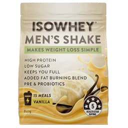 Isowhey Men's Shake Vanilla 840G