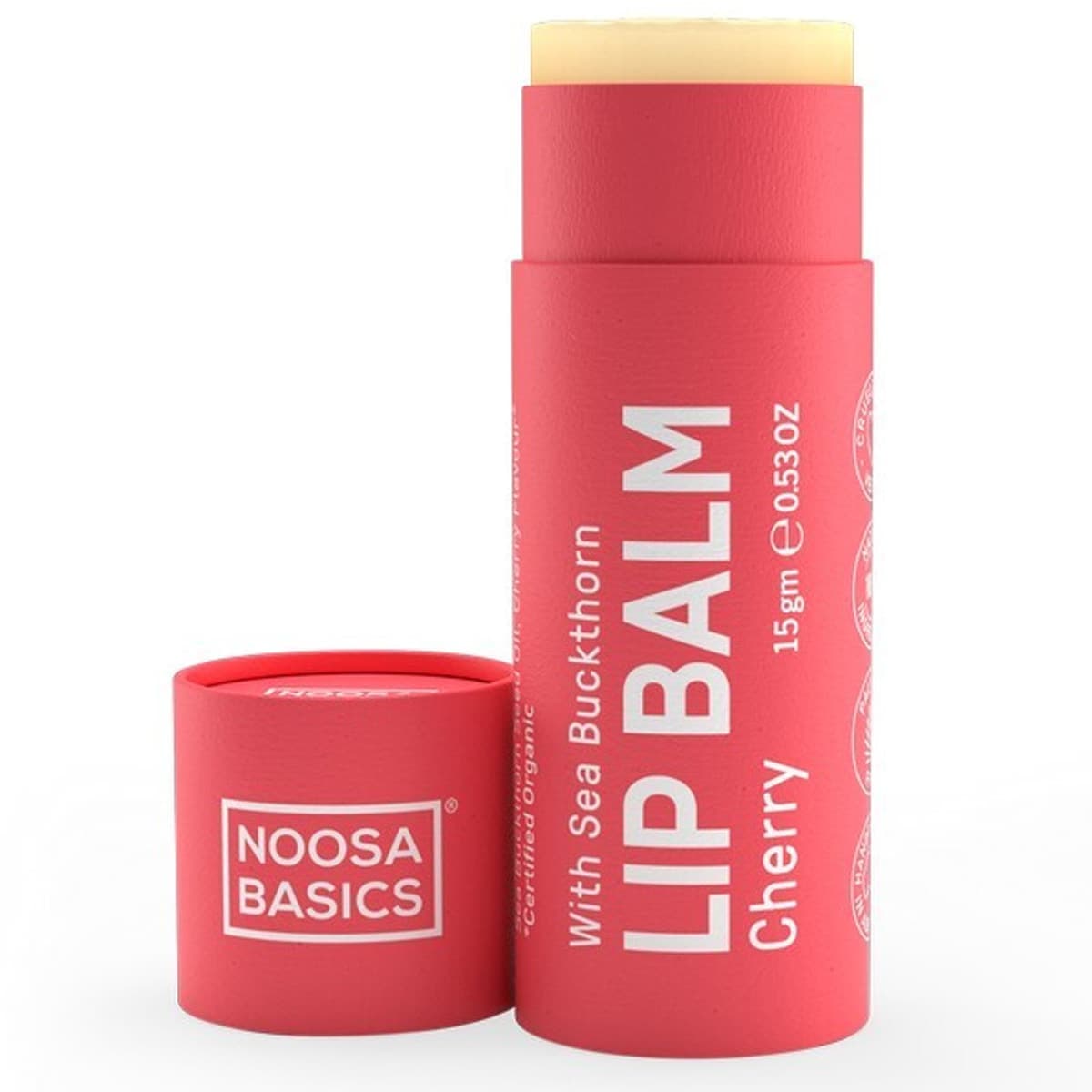 Noosa Basics Organic Lip Balm Cherry 15G