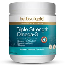 Herbs Of Gold Triple Strength Omega-3 150 Capsules