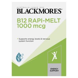 Blackmores B12 Rapi-Melt 1000Mcg 60 Melts