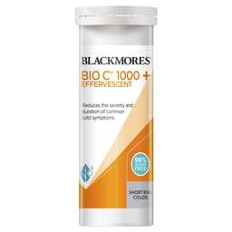 Blackmores Bio C 1000Mg Effervescent 10 Tablets