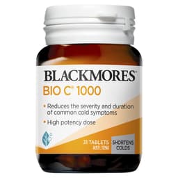 Blackmores Bio C 1000Mg Vitamin C 31 Tablets