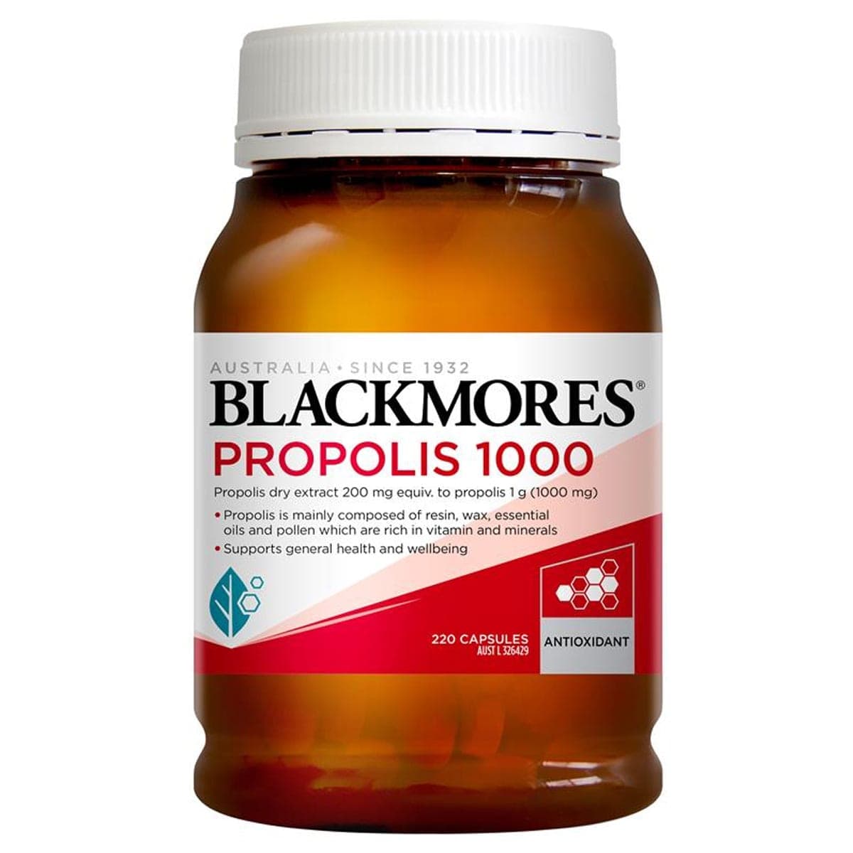 Thumbnail Blackmores Propolis 1000Mg 220 Capsules