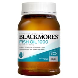 Blackmores Fish Oil 1000Mg 200 Capsules